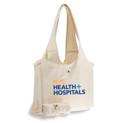 Foldable Canvas Sling Bag